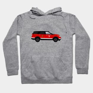 Chicago Fire Department battalion Chief car Hoodie